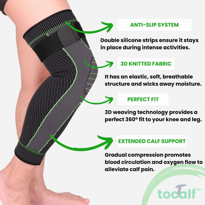 Tocalf™ Breathable Compression Knee Brace with Massage Effect